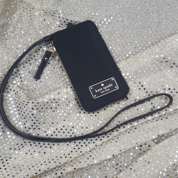 Kate Spade Lanyard Black NWT - Picture 2 of 8